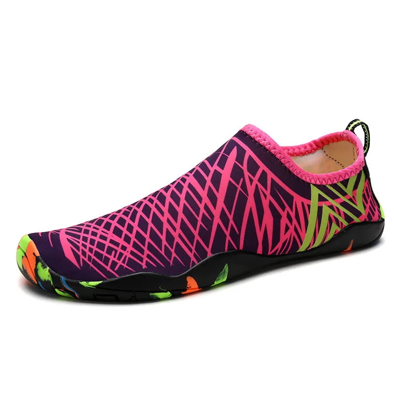 Chaussures aquatiques rouge