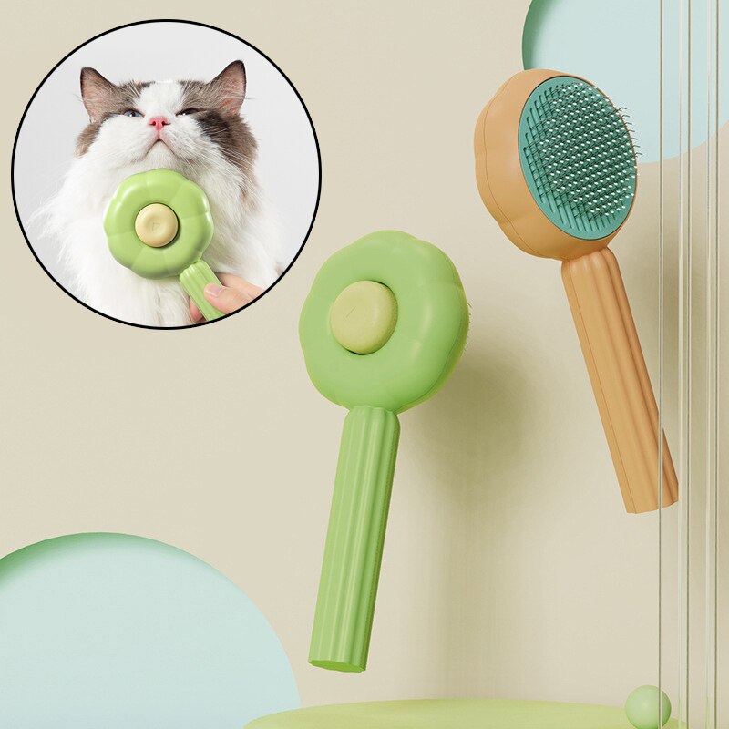 BROSSE NETTOYANTE POUR POILS D'ANIMAUX